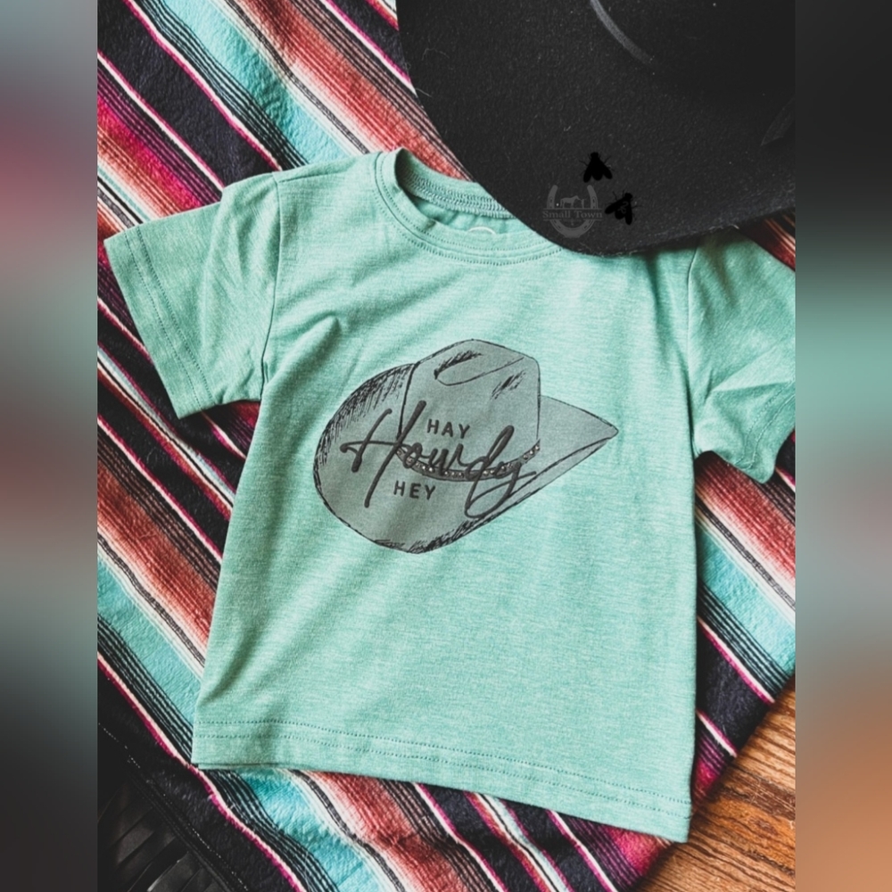 Hay Howdy Hey Kids Tee